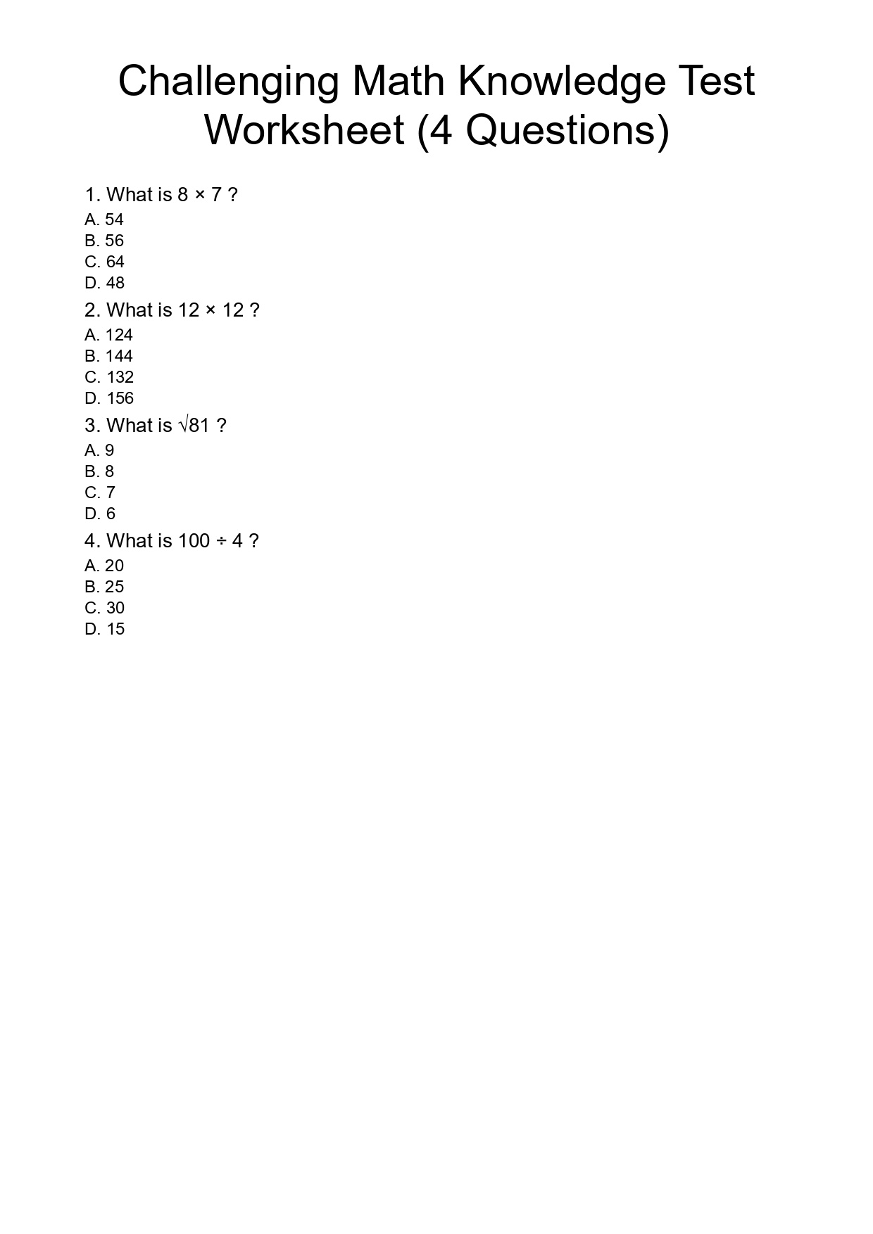 Math Worksheets - skylandgamearena.github.io
